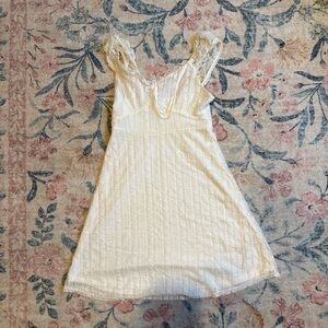 No Boundaries Cream Lace Chemise